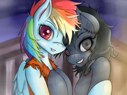 Size: 800x600 | Tagged: artist:sagasshi, deadpirate, dead rainbow dash, derpibooru import, drd, eyepatch, hickey, pirate, pirate dash, rainbow dash, safe, selfcest, shipping, stitches, zombie