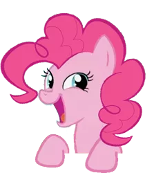 Size: 400x423 | Tagged: safe, artist:darkomegamk2, derpibooru import, pinkie pie, earth pony, pony, solo