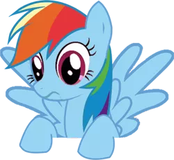 Size: 366x337 | Tagged: artist:darkomegamk2, derpibooru import, rainbow dash, reaction image, safe