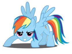 Size: 8000x6025 | Tagged: absurd resolution, artist:derpwave, derpibooru import, may the best pet win, rainbow dash, safe, simple background, transparent background, vector