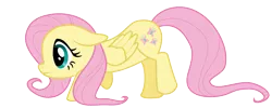 Size: 3987x1599 | Tagged: artist:lixr, derpibooru import, fluttershy, safe, simple background, transparent background, vector