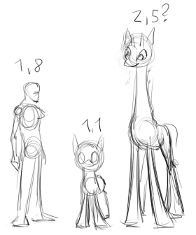 Size: 280x336 | Tagged: artist needed, derpibooru import, giraffe, metric system, monochrome, oc, safe, size chart, size comparison, unofficial characters only