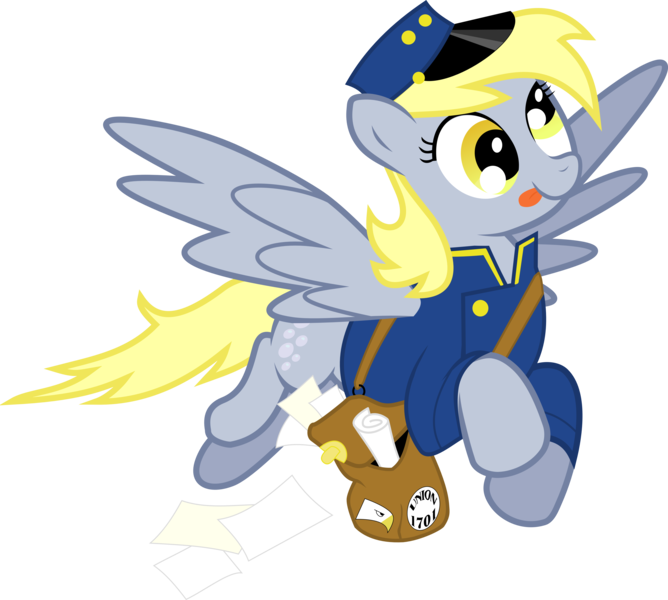 Size: 6000x5390 | Tagged: safe, artist:masem, derpibooru import, idw, derpy hooves, pegasus, pony, absurd resolution, cute, female, flying, hat, idw showified, letter, mail, mailbag, mailmare, mailpony, mare, paper, simple background, tongue out, transparent background, vector