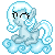 Size: 50x50 | Tagged: animated, artist:mel-rosey, derpibooru import, oc, oc:snowdrop, pixel art, safe, solo, unofficial characters only