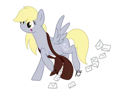 Size: 1967x1524 | Tagged: safe, artist:winterxbreeze, derpibooru import, derpy hooves, pegasus, pony, female, letter, mare