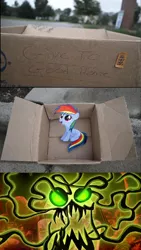 Size: 836x1487 | Tagged: dashie meme, derpibooru import, evil entity, evil people finding dash meme, exploitable meme, fanfic:my little dashie, filly, meme, rainbow dash, safe, scooby doo, scooby doo mystery incorporated
