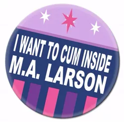 Size: 519x509 | Tagged: suggestive, derpibooru import, button, exploitable meme, i believe in m.a. larson, iwtcird, m.a. larson, wat