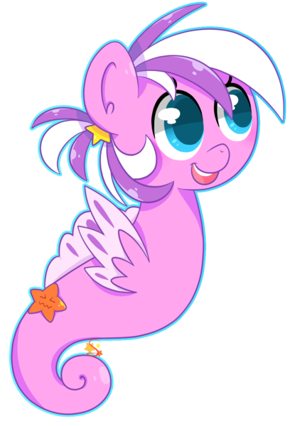 Size: 949x1371 | Tagged: artist:mochi--pon, derpibooru import, oc, oc:bubbleblast, safe, sea pony, solo, starfish, stars, unofficial characters only