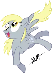 Size: 4756x6675 | Tagged: safe, artist:drewdini, derpibooru import, derpy hooves, pegasus, pony, absurd resolution, female, happy, mare, simple background, solo, transparent background, vector