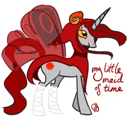 Size: 646x607 | Tagged: safe, artist:penchaft, derpibooru import, ponified, alicorn, pony, aradia megido, god tier, homestuck