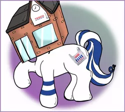 Size: 476x427 | Tagged: derpibooru import, object head, ponified, safe, tesco