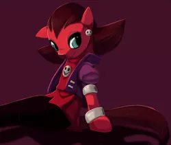 Size: 1300x1096 | Tagged: artist:florecentmoo, artist:lanta, capcom, derpibooru import, megaman legends, ponified, safe, tron bonne