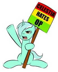 Size: 778x954 | Tagged: artist:kloudmutt, derpibooru import, lyra heartstrings, op, op is a faggot, protest, reaction image, safe, sign, simple background, transparent background, vector, westboro baptist church