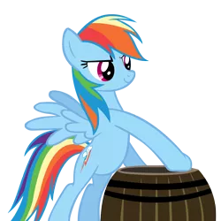 Size: 9999x9999 | Tagged: absurd resolution, artist:annietheeagle, barrel, derpibooru import, fall weather friends, rainbow dash, safe, simple background, transparent background, vector