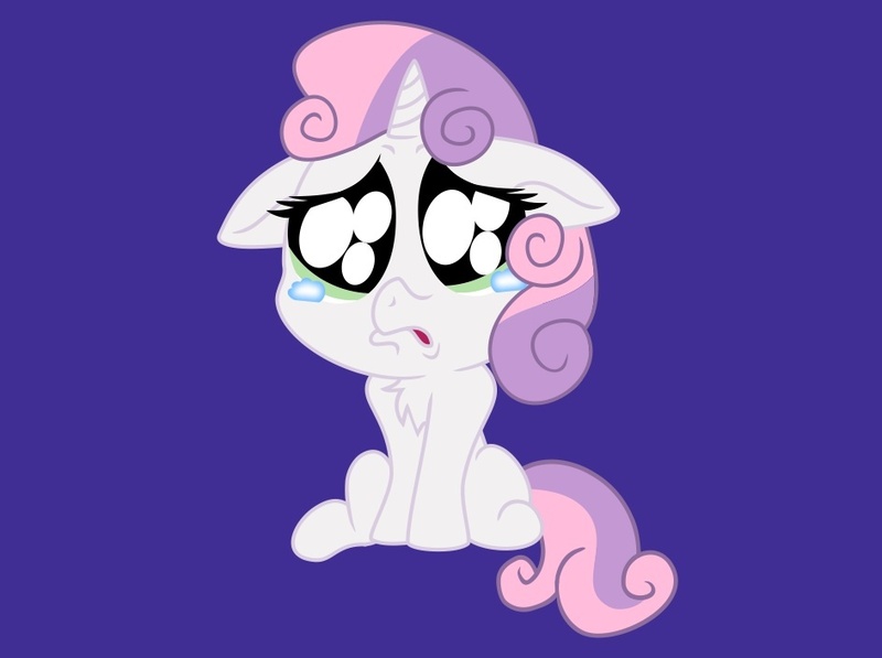 Size: 944x704 | Tagged: artist:nekosnicker, chest fluff, crying, sad, safe, sweetie belle