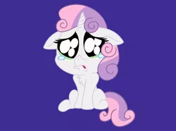 Size: 944x704 | Tagged: artist:nekosnicker, chest fluff, crying, sad, safe, sweetie belle