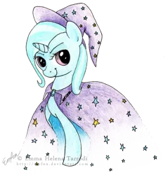 Size: 600x627 | Tagged: artist:emfen, derpibooru import, safe, smiling, trixie