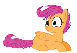 Size: 1013x703 | Tagged: safe, artist:cloud racer, artist:mn27, derpibooru import, scootaloo, colored, cute, solo