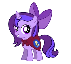 Size: 5000x4500 | Tagged: safe, artist:northernthestar, derpibooru import, oc, oc:stardust, unofficial characters only, alicorn, pony, absurd resolution, alicorn oc, bow, cape, clothes, cmc cape, female, filly, hair bow, simple background, solo, transparent background, vector