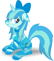 Size: 2948x3328 | Tagged: safe, artist:leopurofriki, derpibooru import, oc, unofficial characters only, pony, unicorn, clothes, simple background, solo, stockings, transparent background