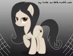 Size: 792x612 | Tagged: 30 minute art challenge, artist:scribble, derpibooru import, morticia addams, ponified, safe, the addams family