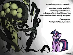 Size: 1024x768 | Tagged: abathur, artist:rambopvp, crossover, derpibooru import, safe, starcraft 2, twilight sparkle, zerg