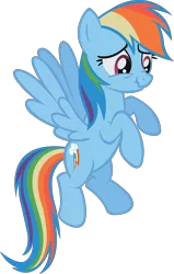 Size: 2880x4540 | Tagged: artist:midnite99, derpibooru import, flying, rainbow dash, safe, scrunchy face, secret of my excess, simple background, solo, transparent background, vector