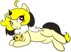 Size: 500x370 | Tagged: safe, artist:kikiluv17, derpibooru import, oc, unofficial characters only, alicorn, bee, pony, alicorn oc
