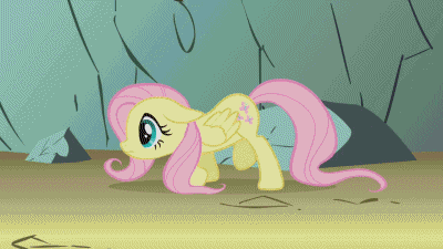 Size: 400x225 | Tagged: semi-grimdark, artist:superedit, derpibooru import, edit, edited screencap, screencap, fluttershy, tom, pegasus, pony, dragonshy, animated, avalanche, bad end, blood, bloody hilarious, caption, crushing, dark comedy, death, female, flutterbuse, here comes tom, hoofy-kicks, leaf, mare, ouch, rearing, scared, the great and powerful superedit, we are going to hell, wtf