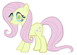Size: 1000x714 | Tagged: artist:allthevectors, derpibooru import, discorded, fluttershy, hypnosis, safe, simple background, transparent background, vector