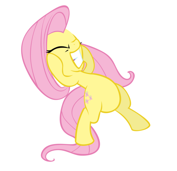 Size: 2103x2028 | Tagged: artist:takua770, belly, bipedal, derpibooru import, earth pony fluttershy, fluttershy, safe, simple background, solo, transparent background, vector