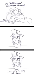 Size: 716x1584 | Tagged: comic, derpibooru import, meta, mlpg, oc, oc:marker pony, safe, shitposting, sketch, unofficial characters only, vulgar