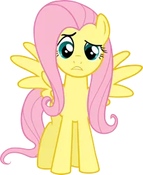 Size: 4092x5000 | Tagged: safe, artist:scrimpeh, derpibooru import, fluttershy, pegasus, pony, absurd resolution, female, front view, looking at you, mare, simple background, solo, spread wings, transparent background, vector, wings
