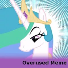 Size: 250x250 | Tagged: adult, bedroom eyes, derpibooru import, lesson zero, meme, meta, overused meme, princess celestia, princess celestia is not amused, safe, season 2, solo, spoilered image joke, unamused