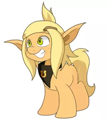 Size: 732x812 | Tagged: safe, anonymous artist, derpibooru import, pony, crossover, elf ears, evangelyne, female, mare, wakfu