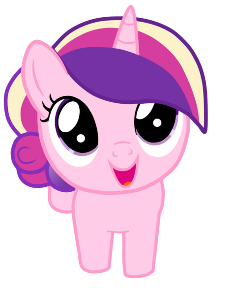 Size: 796x1004 | Tagged: safe, artist:andreamelody, derpibooru import, princess cadance, alicorn, pony, filly, looking up, simple background, solo, transparent background, vector, younger