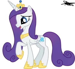 Size: 900x830 | Tagged: artist:andreamelody, derpibooru import, fusion, princess cadance, raricorn, rarity, recolor, safe, simple background, solo, transparent background, vector