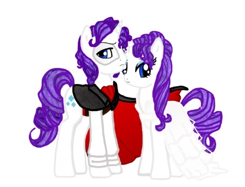 Size: 500x382 | Tagged: safe, deleted from derpibooru, derpibooru import, rarity, pony, unicorn, elusive, female, gaston leruox, male, mare, phantom of the opera, rarilusive, rule 63, self ponidox, selfcest, shipping, stallion, straight