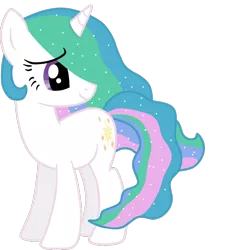 Size: 850x941 | Tagged: safe, artist:andreamelody, derpibooru import, princess celestia, twilight sparkle, pony, female, fusion, mare, simple background, smiling, solo, transparent background, vector