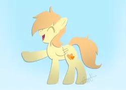 Size: 1057x755 | Tagged: safe, artist:maplesunrise, derpibooru import, oc, unofficial characters only, pegasus, pony, felt