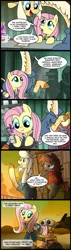 Size: 599x2100 | Tagged: artist:madmax, bender bending rodriguez, comic, couriershy, crossover, derpibooru import, fallout equestria, fallout equestria: anywhere but here, fanfic art, fisto, fluttershy, giraffe, oc, oc:annabelle, oc:double tap, robot, safe, wall-e, wholesome