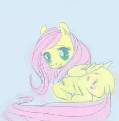 Size: 449x459 | Tagged: safe, artist:terribleclaw, derpibooru import, fluttershy, solo