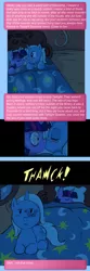 Size: 640x1920 | Tagged: artist:crystal-secret, ask, bed, comic, cyoa, derpibooru import, female, kissing, lesbian, safe, shipping, shipping denied, sleeping, sparklestrixesandmagic, trixie, tumblr, twilight sparkle, twixie