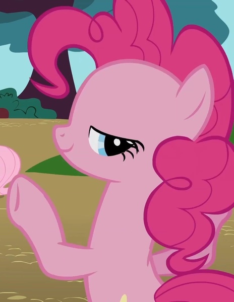 Size: 835x1080 | Tagged: safe, derpibooru import, screencap, pinkie pie, earth pony, pony, dragonshy, cropped, female, lidded eyes, mare, solo