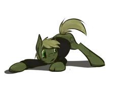 Size: 900x617 | Tagged: safe, artist:inlucidreverie, derpibooru import, oc, oc:murky, unofficial characters only, pegasus, pony, fallout equestria, fallout equestria: murky number seven, clothes, cutie mark, hooves, male, open mouth, simple background, solo, stallion, transparent background