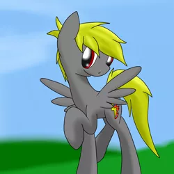 Size: 2600x2600 | Tagged: safe, artist:flashiest lightning, derpibooru import, oc, oc:lightning flash, unofficial characters only, pegasus, pony, colt, male, racer, solo