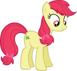 Size: 349x321 | Tagged: alternate cutie mark, alternate universe, apple bloom, artist:schwarzekatze4, derpibooru import, harmony-verse, safe, simple background, solo, transparent background, vector