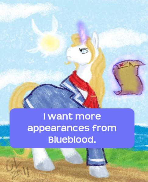 Size: 500x617 | Tagged: safe, artist:cartoonlion, derpibooru import, prince blueblood, pony, unicorn, levitation, magic, magic aura, male, map, pony confession, solo, stallion, sun, telekinesis