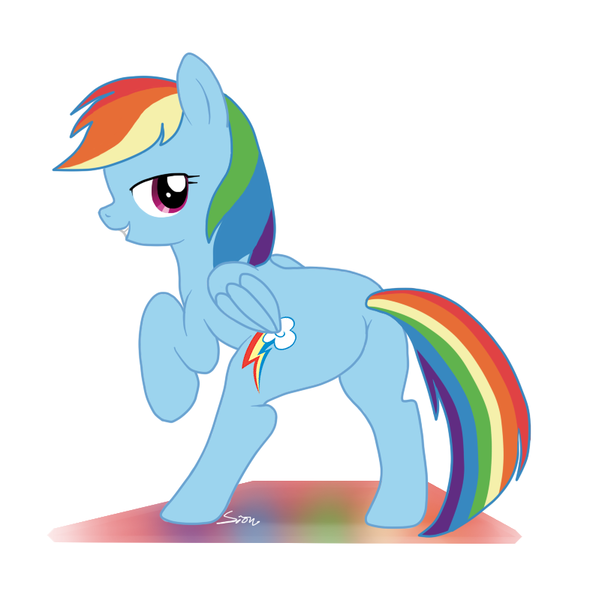 Size: 818x800 | Tagged: artist:sion, buttcrack, derpibooru import, plot, plotcrack, rainbow dash, safe, solo