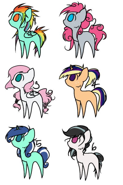 Size: 640x960 | Tagged: safe, artist:theosaur, derpibooru import, oc, unofficial characters only, adoptable, magical lesbian spawn, offspring, parent:bon bon, parent:derpy hooves, parent:fluttershy, parent:lightning dust, parent:lyra heartstrings, parent:octavia melody, parent:pinkie pie, parent:rainbow dash, parent:rarity, parents:derpypie, parents:flarity, parents:lyrabon, parents:rainbowdust, parents:scratchtavia, parents:twijack, parent:vinyl scratch